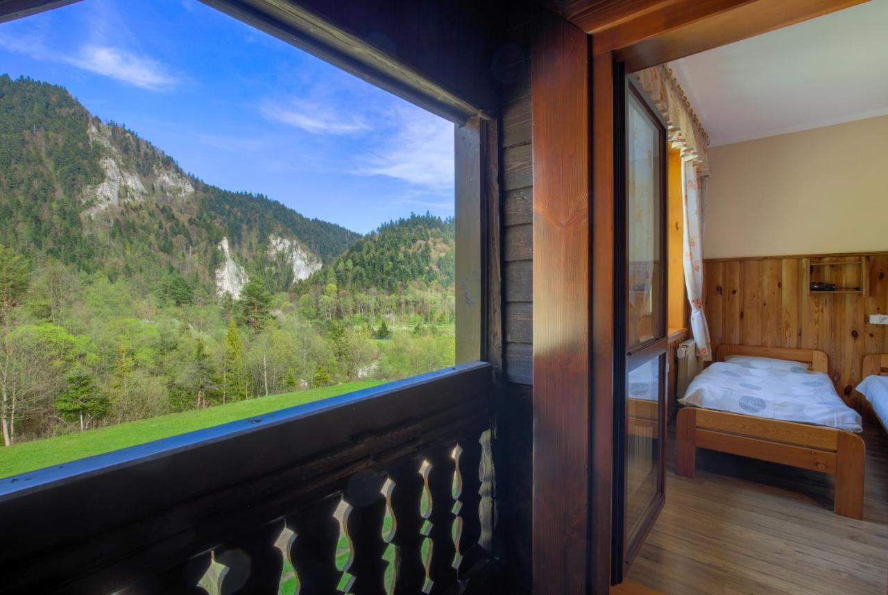 Bed and Breakfast Schronisko Pttk Trzy Korony Сромовце-Нижне Экстерьер фото